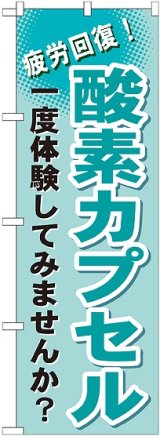 画像: 〔G〕 酸素カプセル　のぼり