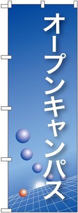 画像: 〔N〕 オープンキャンパス(青) のぼり